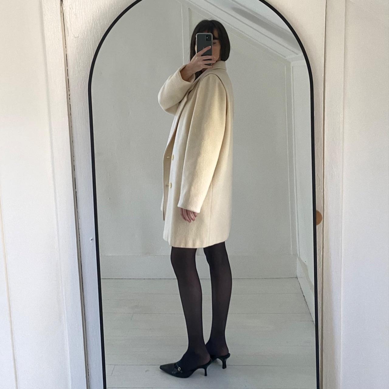 Forecaster of Boston Vintage 80s Wool Double Breasted Coat Size 13/14