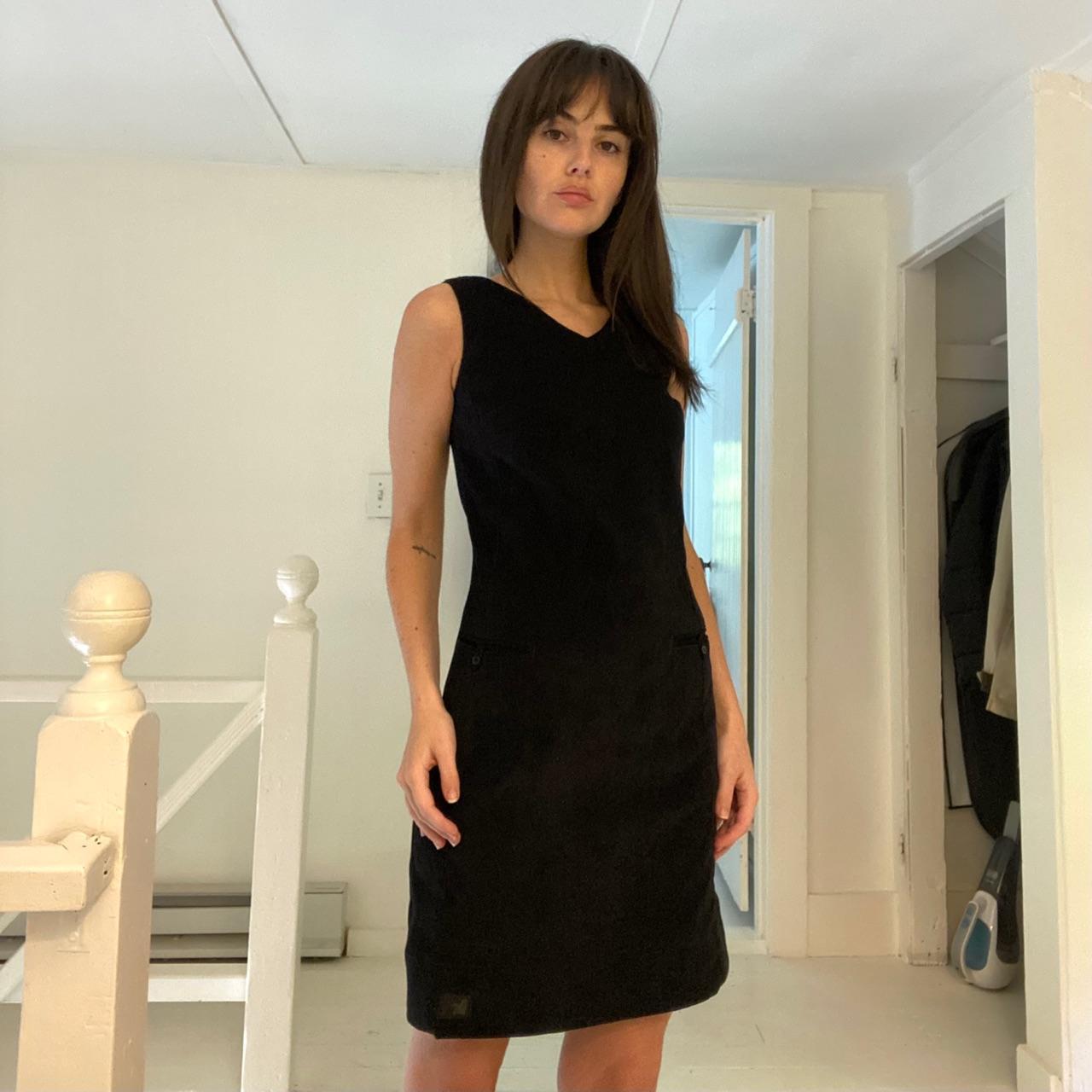 Calvin Klein Jeans Vintage 90s Faux Suede Mini Dress Size 1
