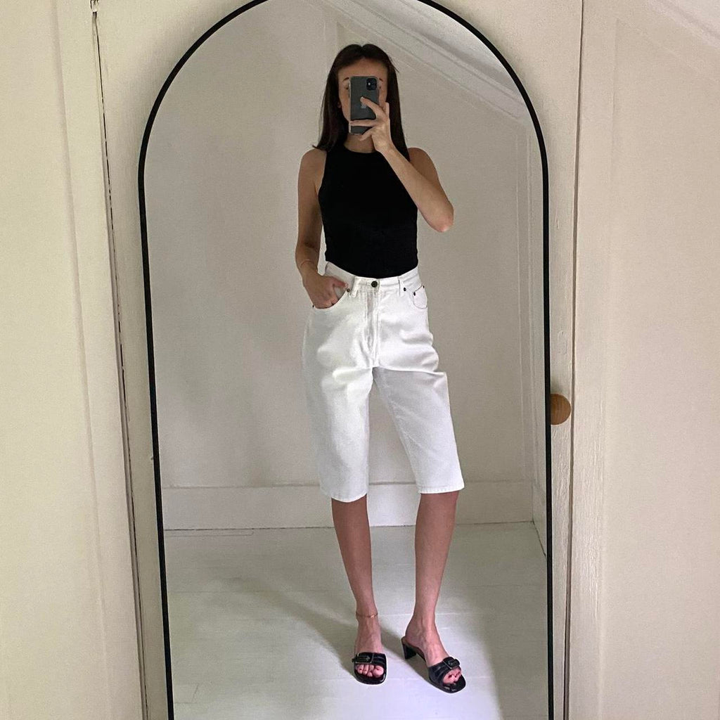 Route 66 Vintage 90s Denim Pedal Pusher Capris Size 5/6