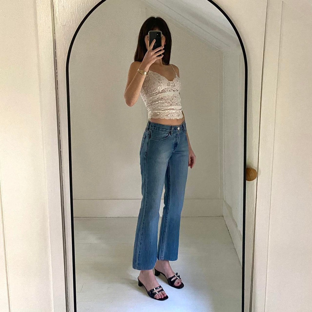 Levi’s 518 Vintage ‘01 SuperLow Boot Cut Jeans Size 3 JR. M