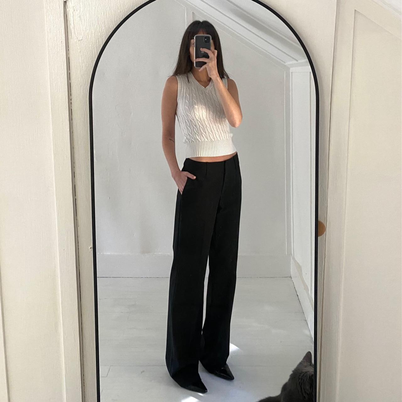 J. Bailey Cable Knit Sweater Vest Size 7