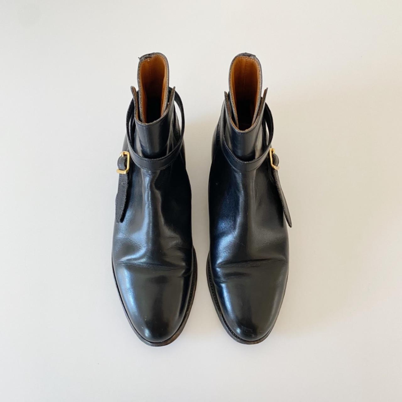 John Lobb Sulky Boot in Black Calf Leather Size 45C