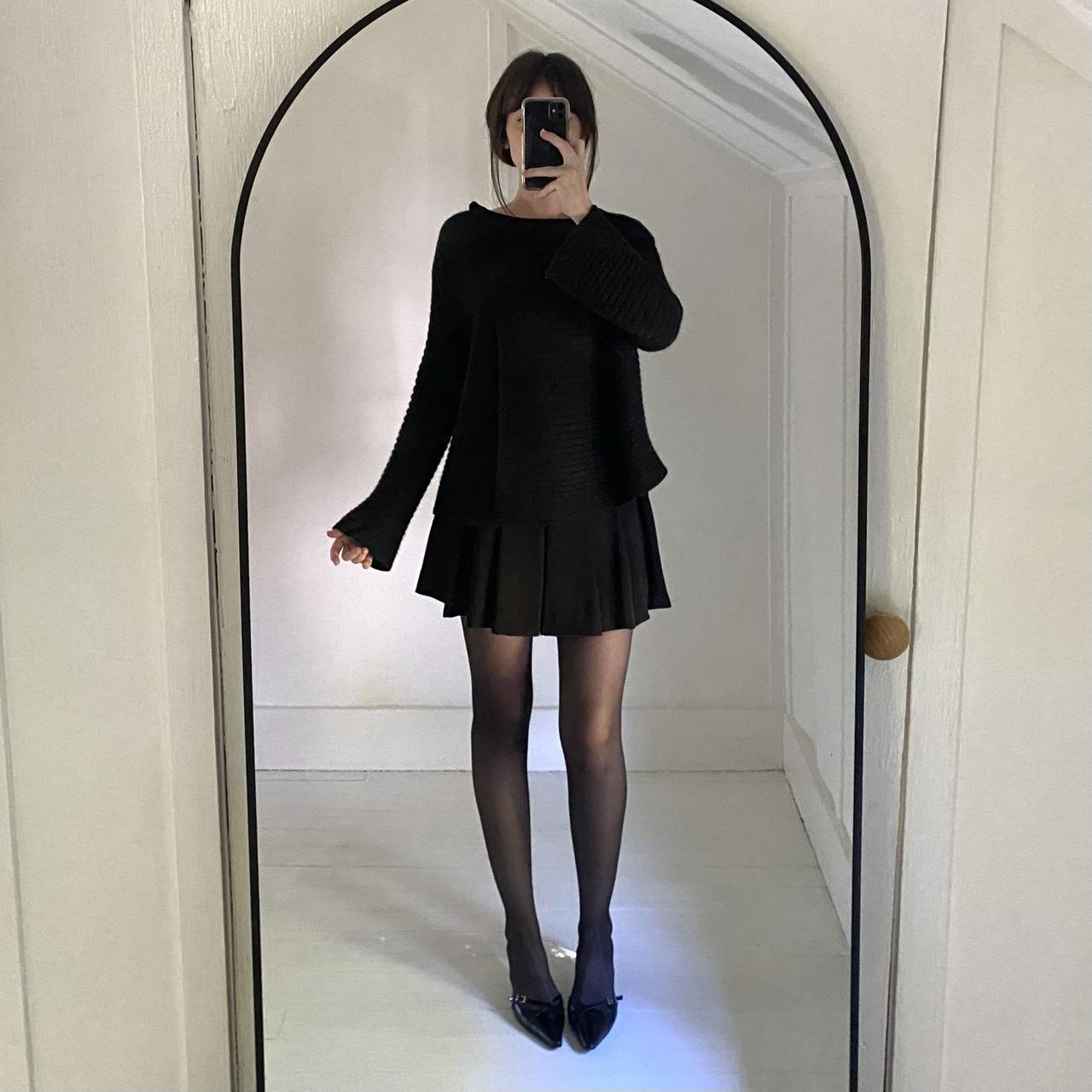 Magaschoni Wool Knit Poncho Cardigan Sweater Size M