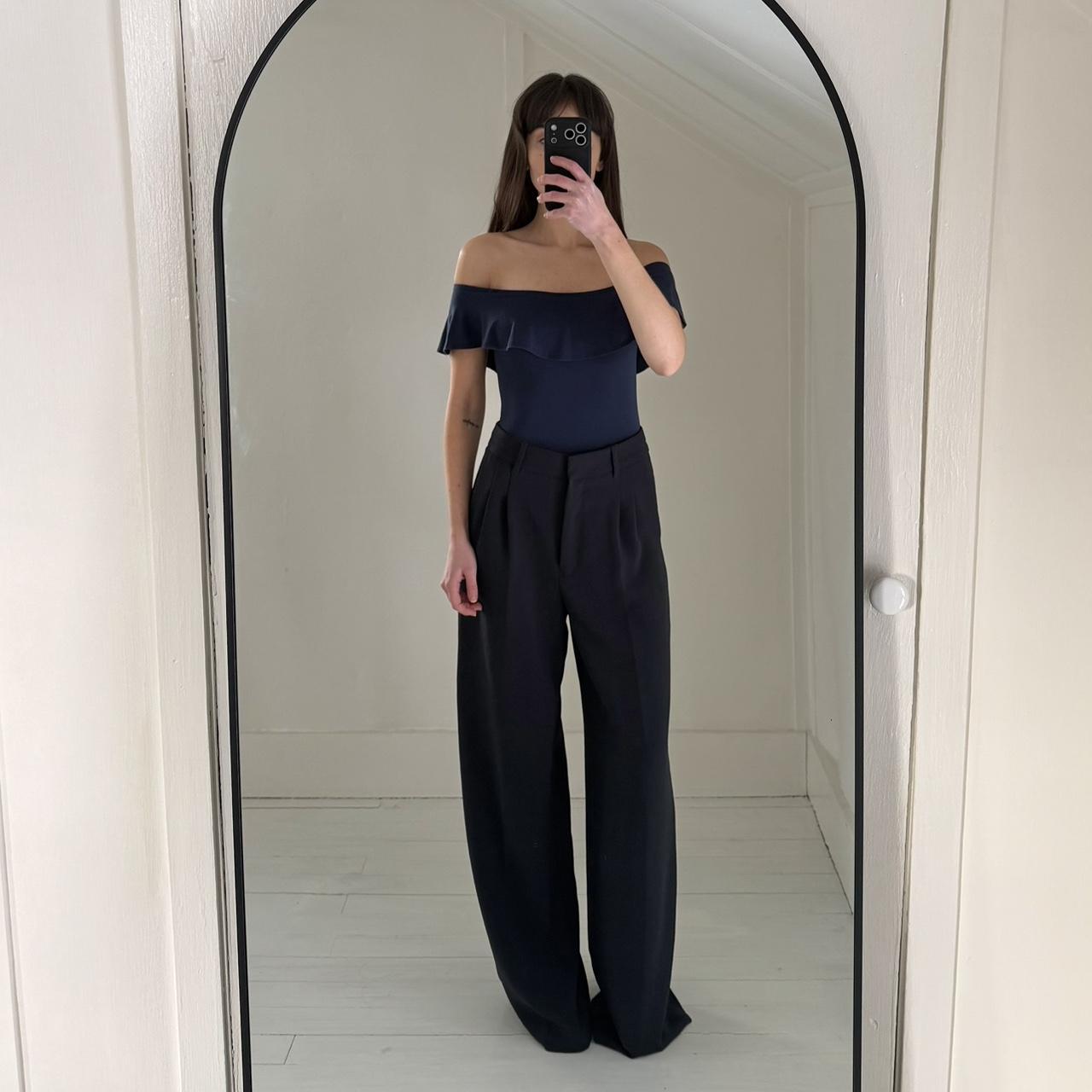 Altar’d State Off Shoulder Ruffle Overlay Bodysuit Size S