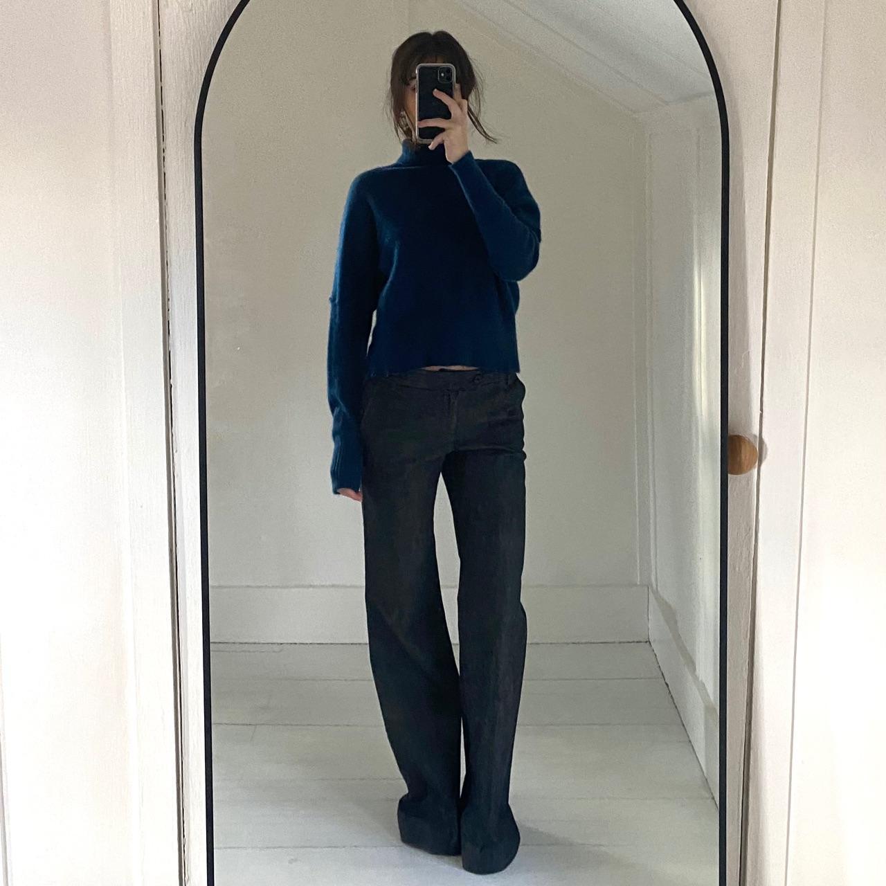 Crush Cashmere Knit Turtleneck Sweater Size 1