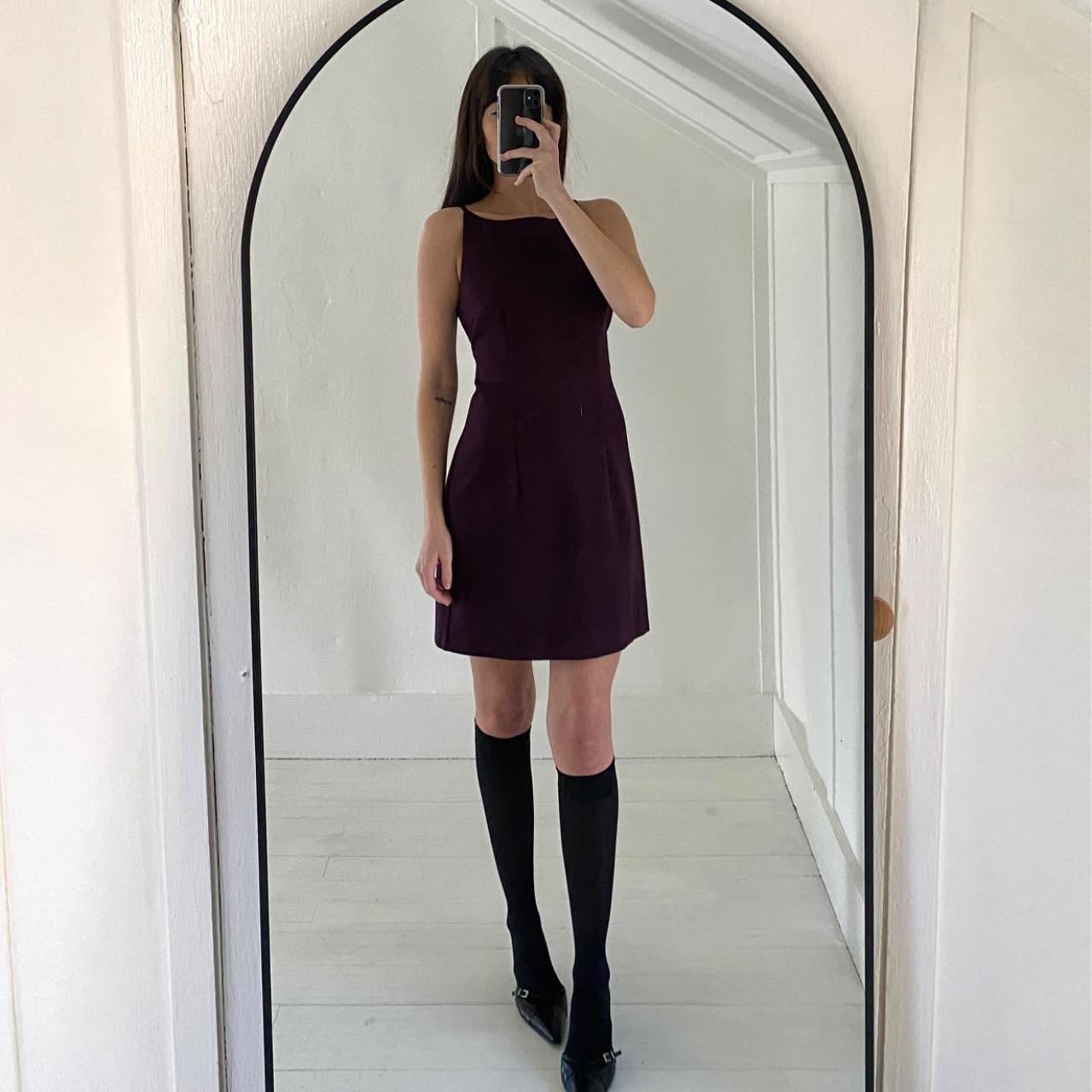 XOXO Vintage Y2K Boat Neck Mini Dress Size 7