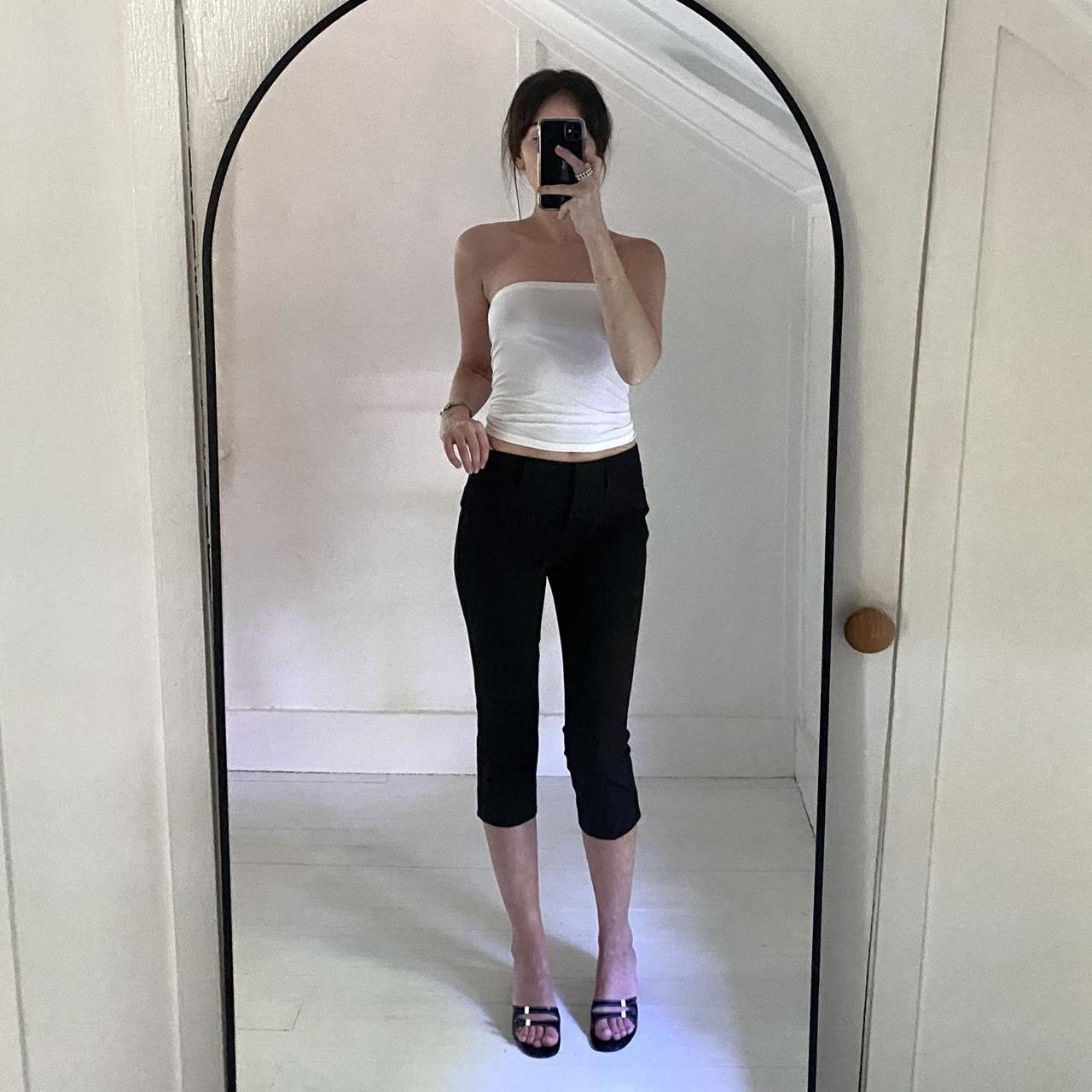 White House Black Market Straight Crop Pedal Pusher Capri Pants Size 2P