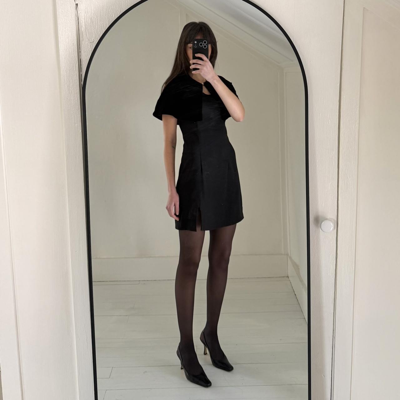 Annie Velvet Cropped Shawl Cape Size Kids M 7/8