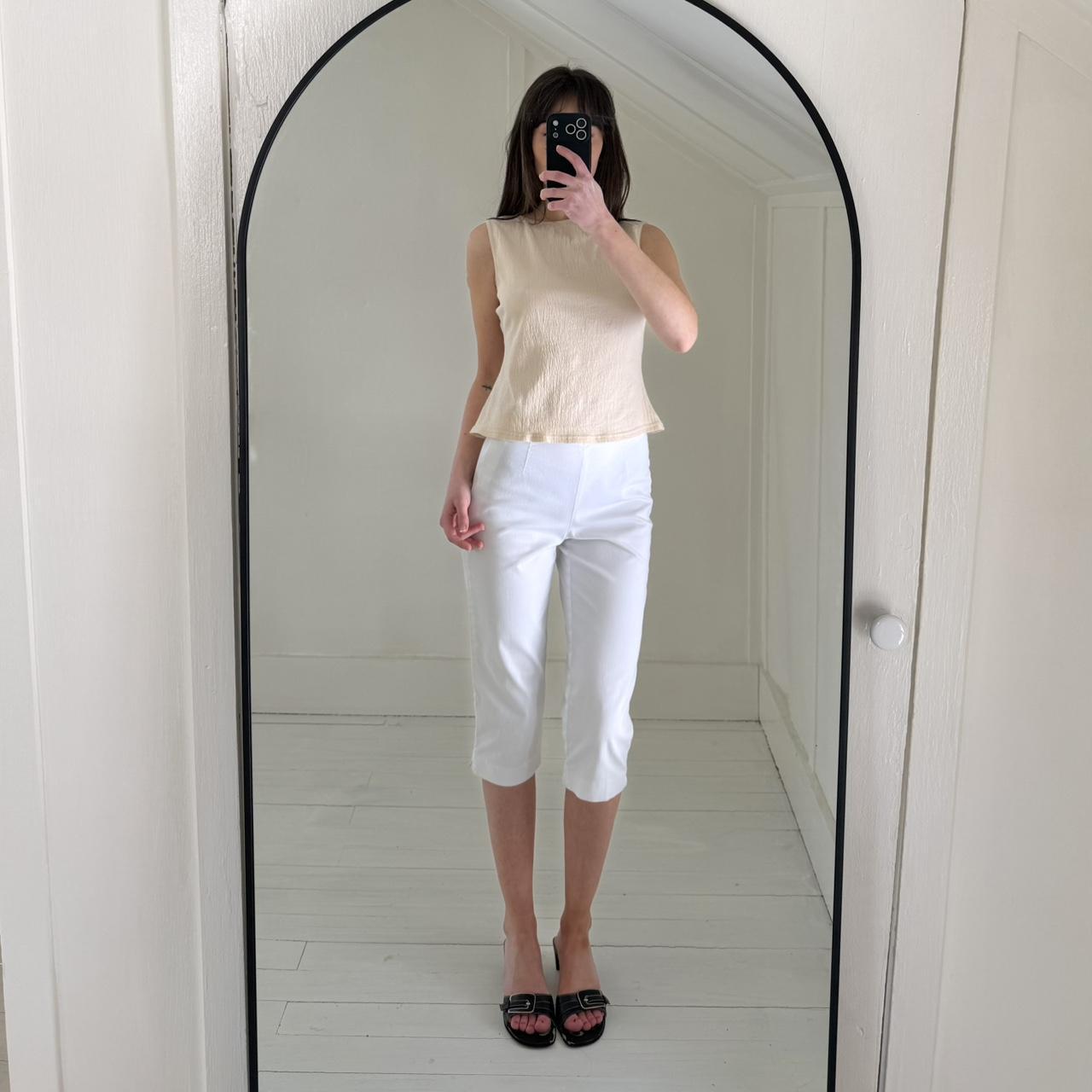 Brandy Melville Kathleen Textured Boat Neck Tank Top OS