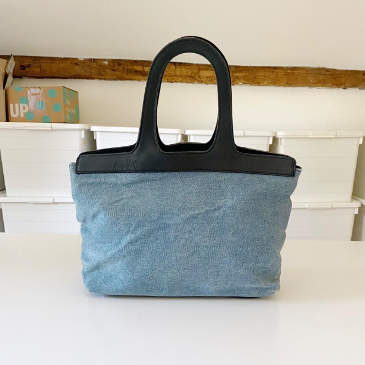 Saks Fifth Avenue Vintage Y2K Denim Handbag