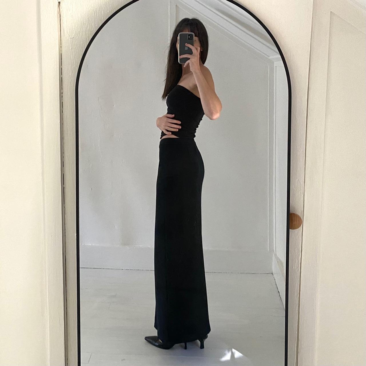 Express Vintage Y2K Pencil Maxi Skirt Size 3/4