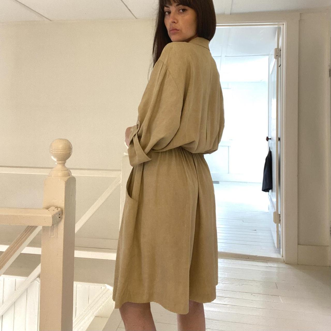 Dawn Joy Vintage 80s Double Breasted Trench Romper Size 13-14