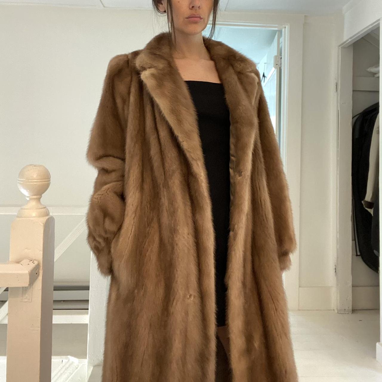 Furs By Lister Vintage Mink Fur Coat Size M