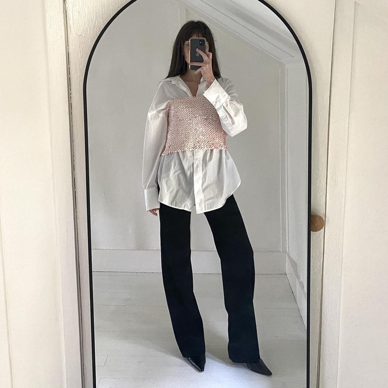 Hugo Buscati Collection Vintage 90s Sequin Tube Top Size 4