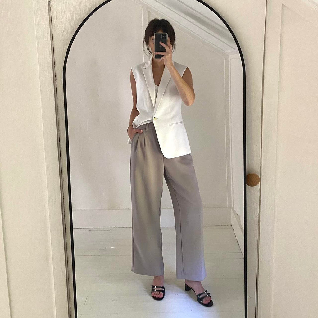 Wilfred / Aritzia The Crepette Effortless Pant Cloudy Lilac Size 4