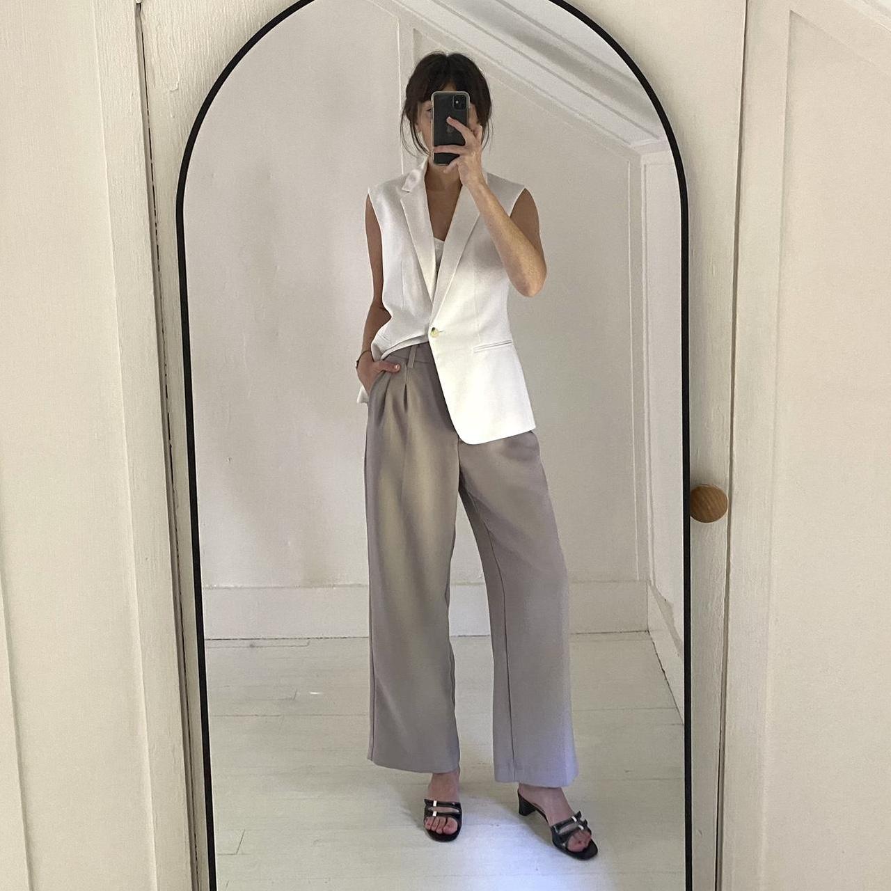 Wilfred / Aritzia The Crepette Effortless Pant Cloudy Lilac Size 4