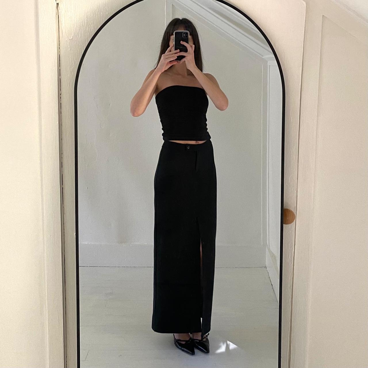 Express Vintage Y2K Pencil Maxi Skirt Size 3/4