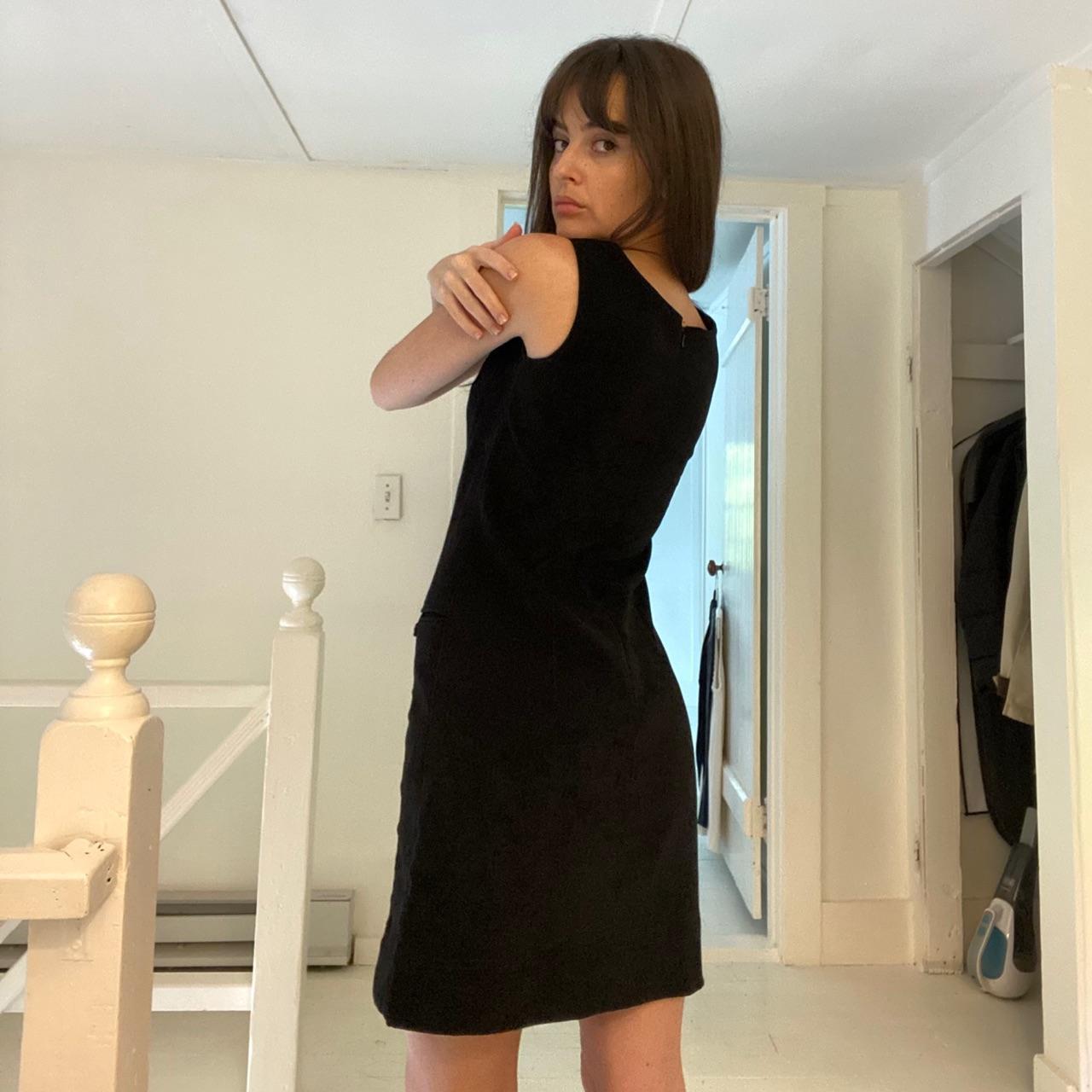 Calvin Klein Jeans Vintage 90s Faux Suede Mini Dress Size 1