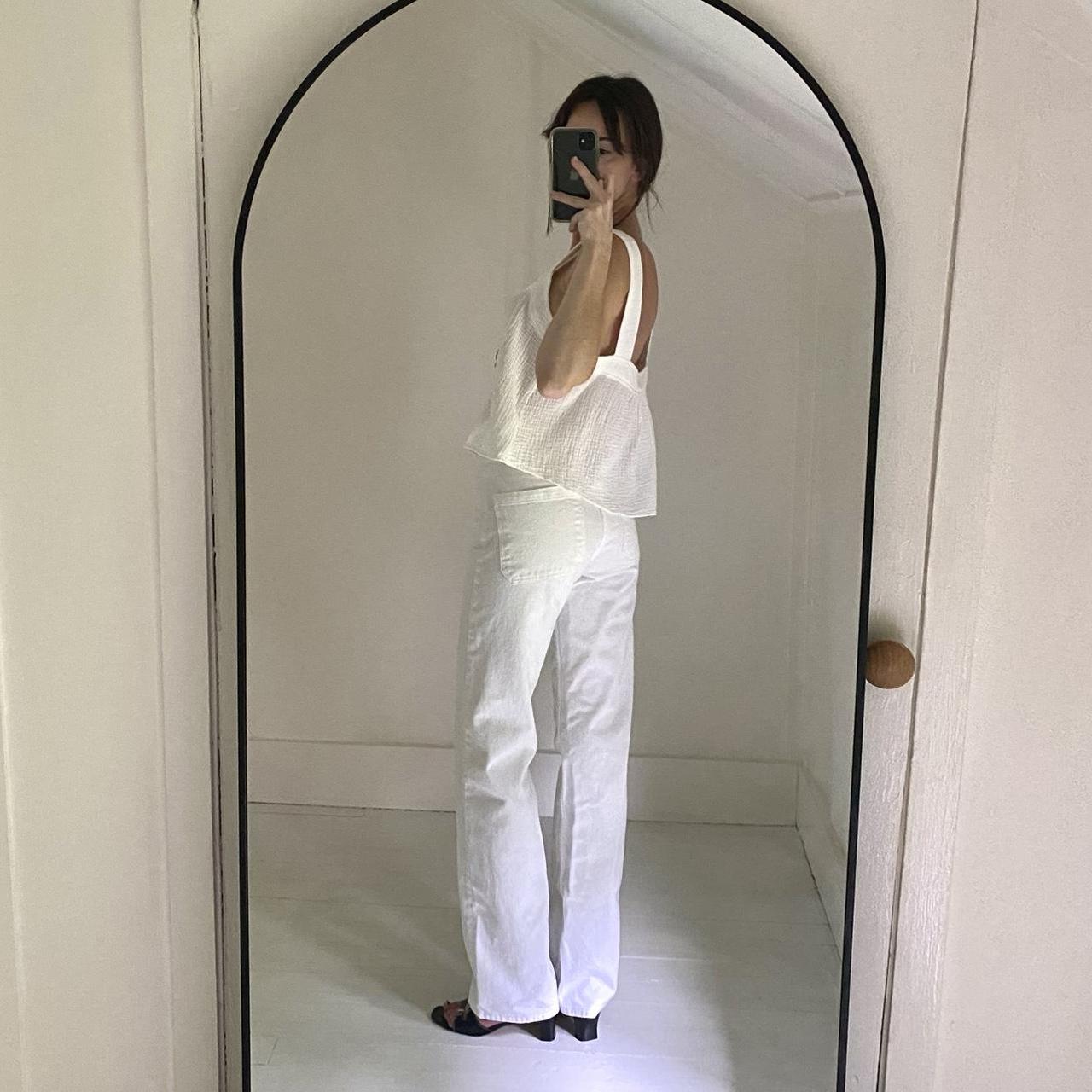 Rails Enya Square Neck Top in White NWT Size M