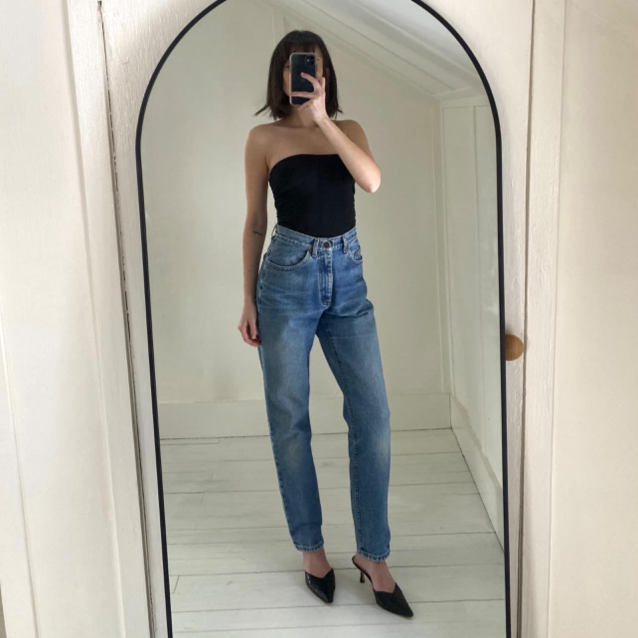 Lee Vintage 90s High Rise Straight Leg Jeans Size 7 Med