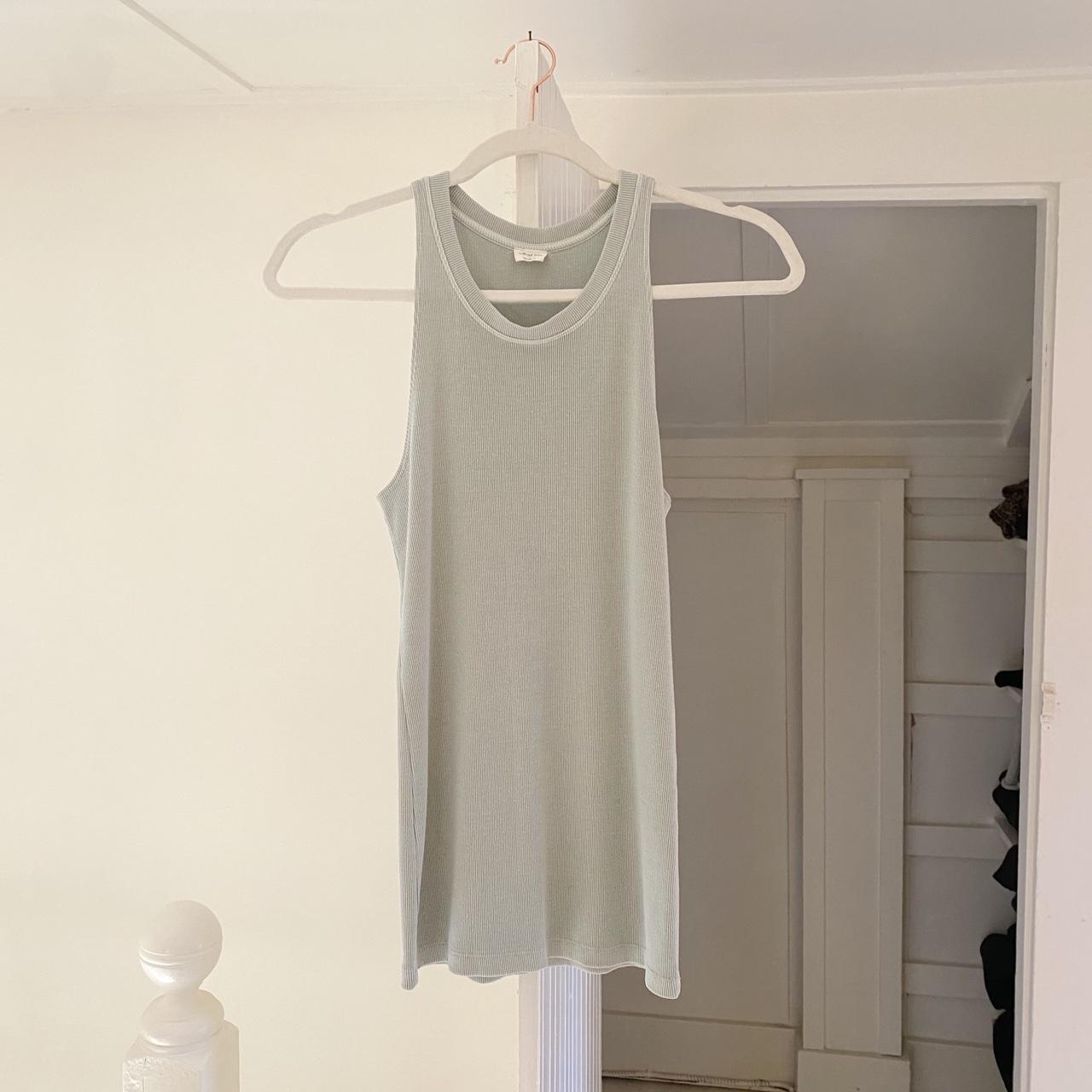 Wilfred Free / Aritzia Go To Tank Top in Yucca Green Size XS