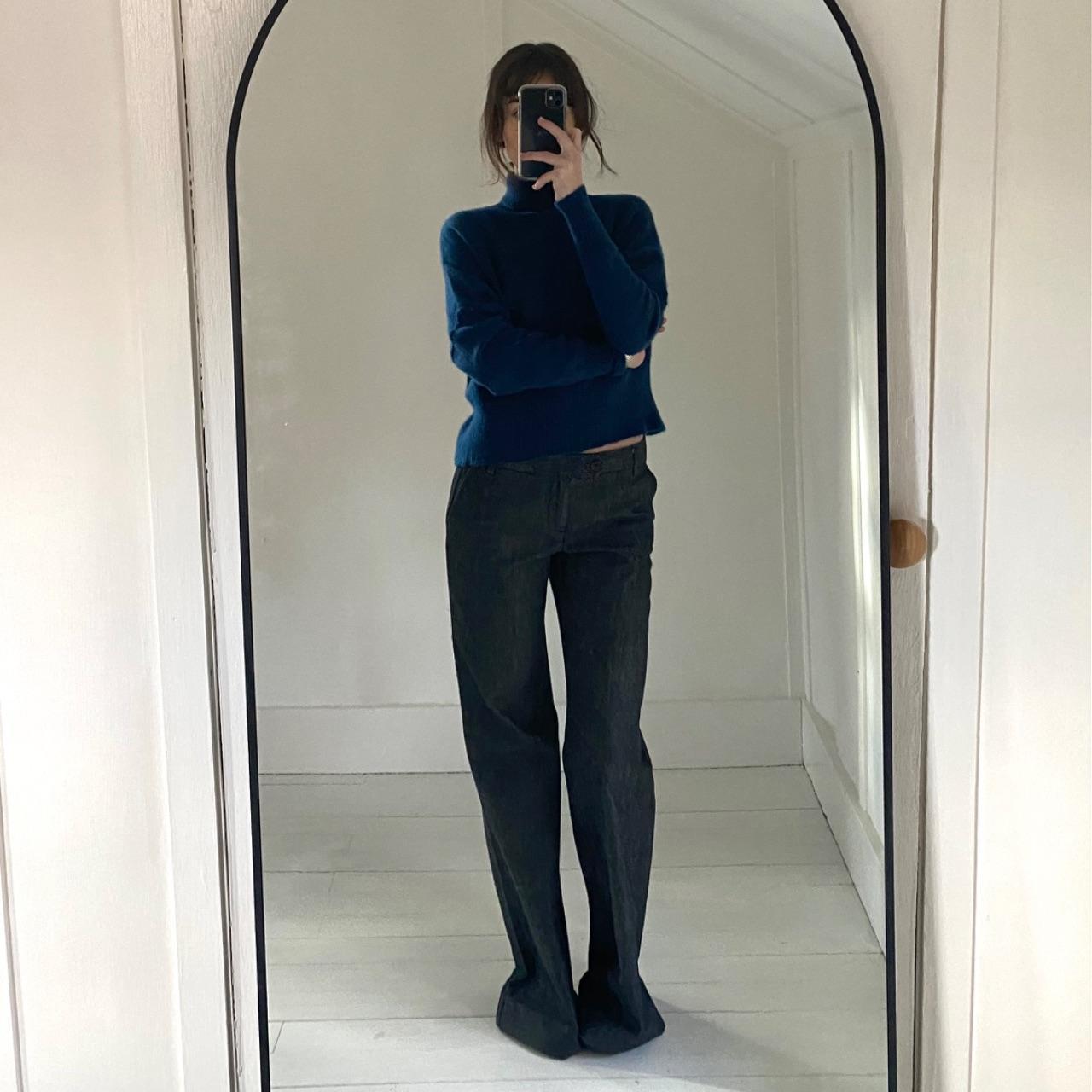 Crush Cashmere Knit Turtleneck Sweater Size 1