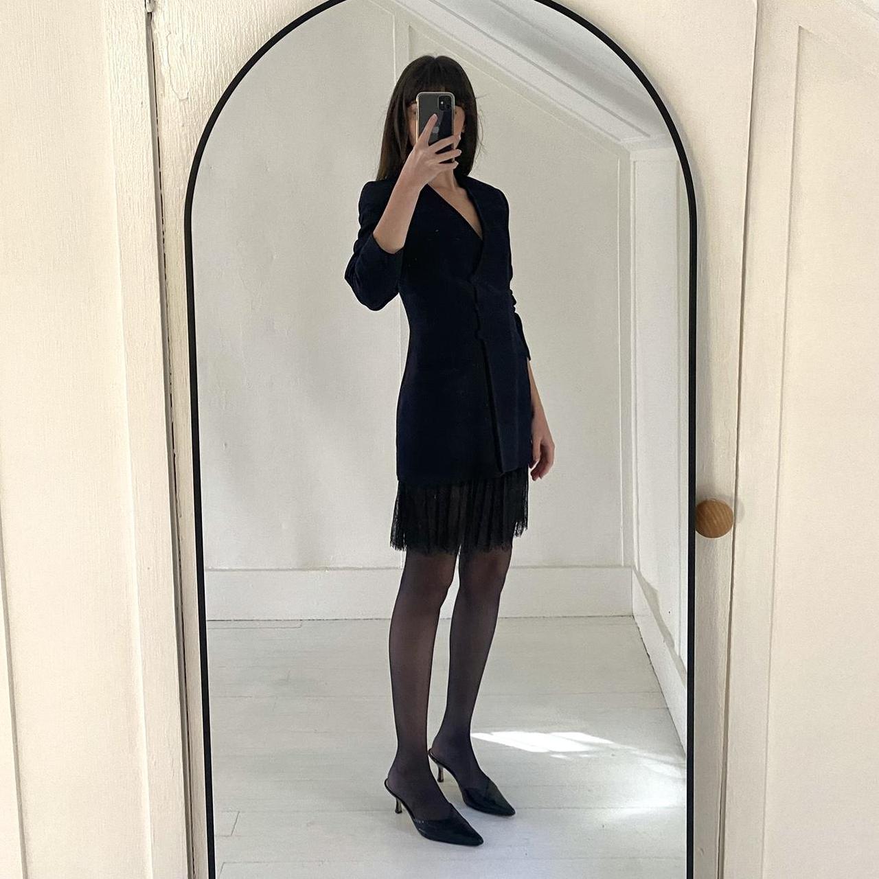 Jones New York Vintage 90s Asymmetric Blazer Jacket Size 4