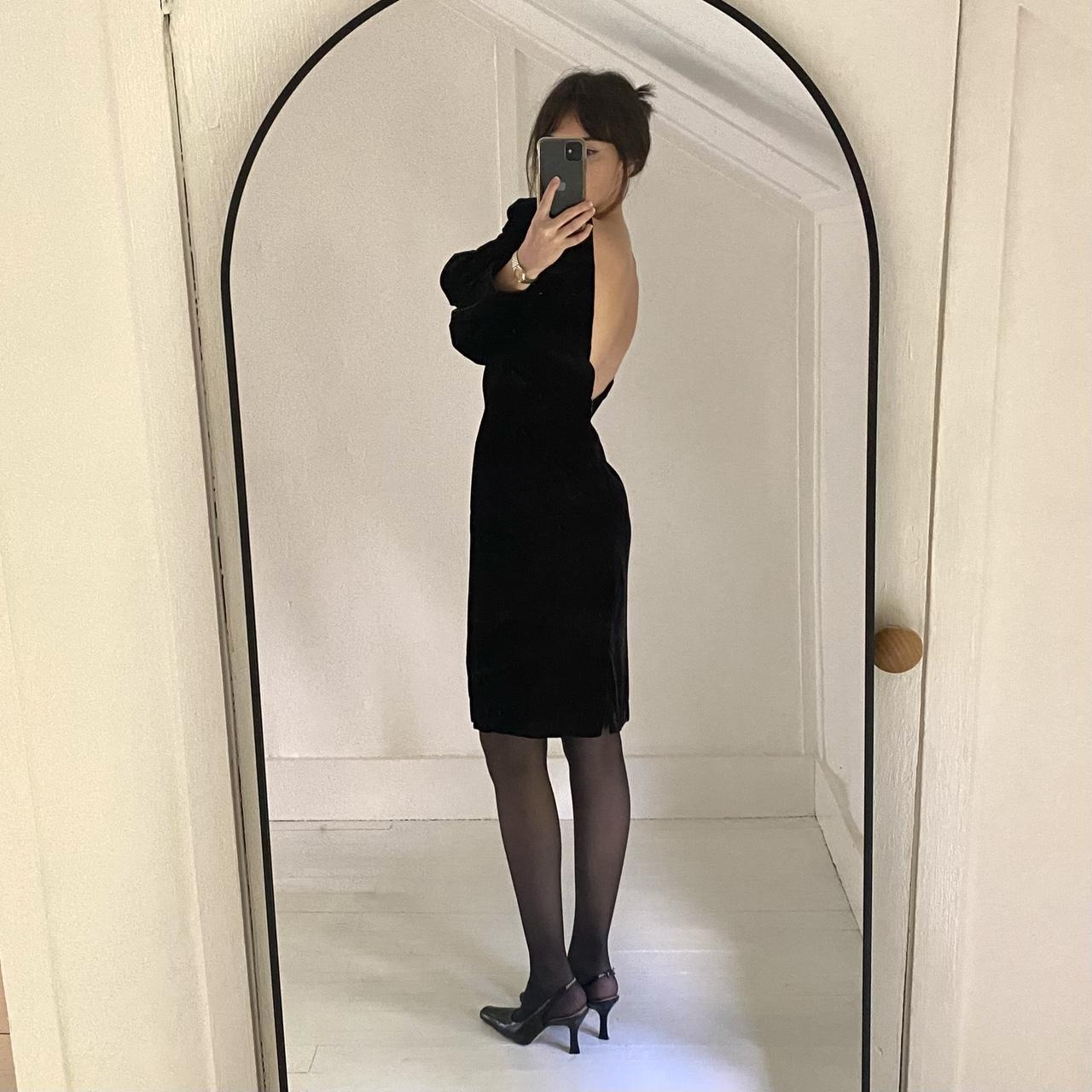 Moda Int’l Vintage 80s Velvet Backless Dress Size 4