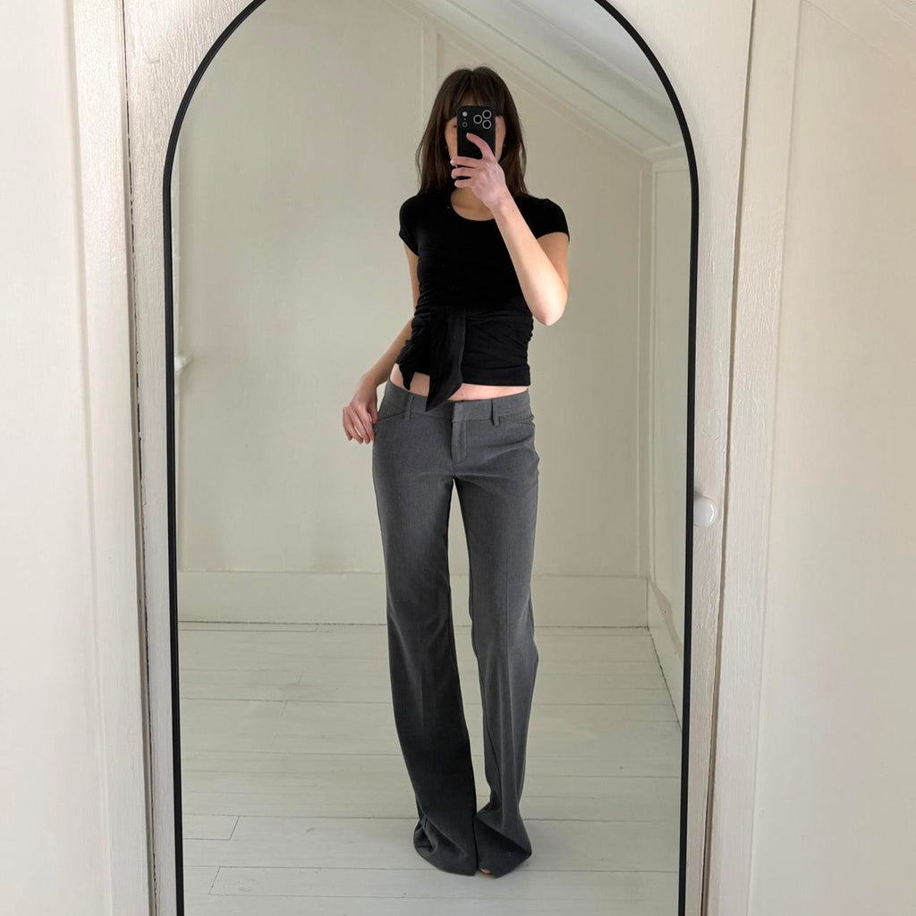 Star City Vintage Y2K Low Rise Flare Trouser Pants Size 1