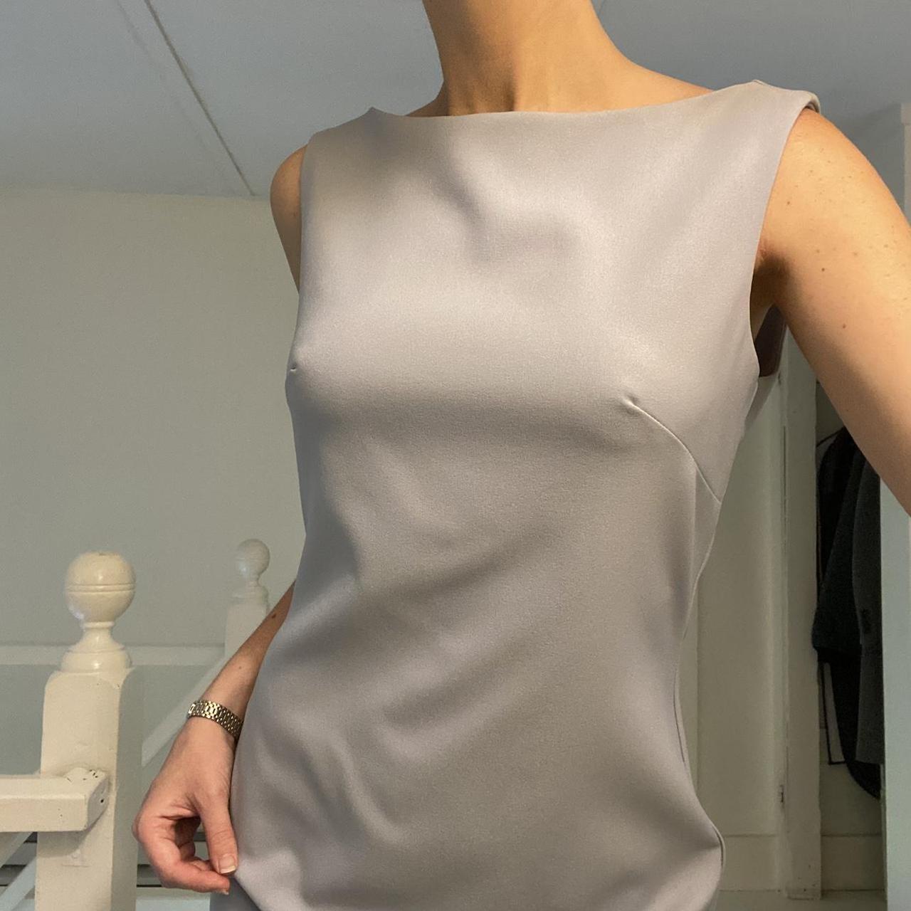 Fragile XOXO Vintage 90s High Boat Neck Mini Dress Size 3
