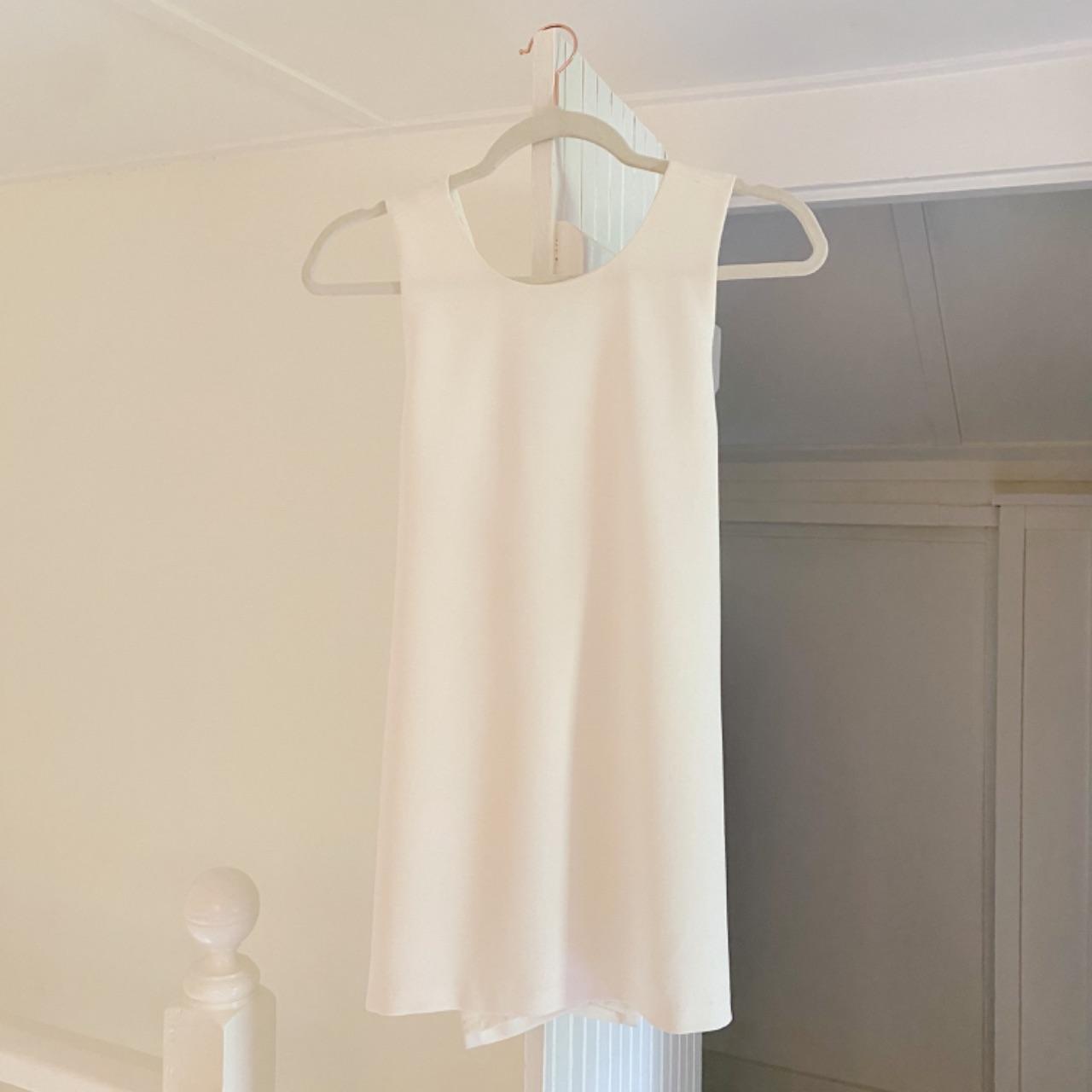 Theory Parieom Admiral Crepe Tunic Tank Top Size P