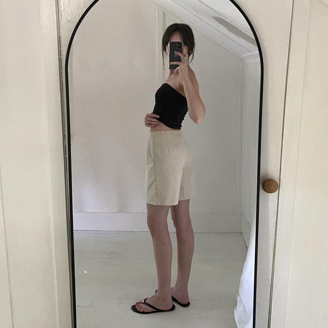 London Jean Vintage Y2K Chino Bermuda Short Size 2