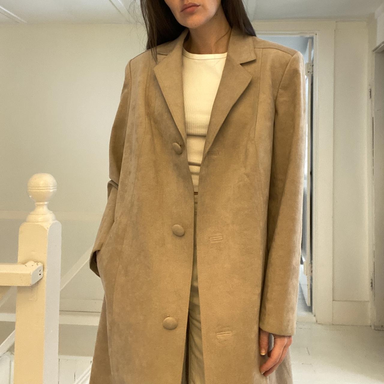 Wallen Tailor Co. Suede Trench Coat
