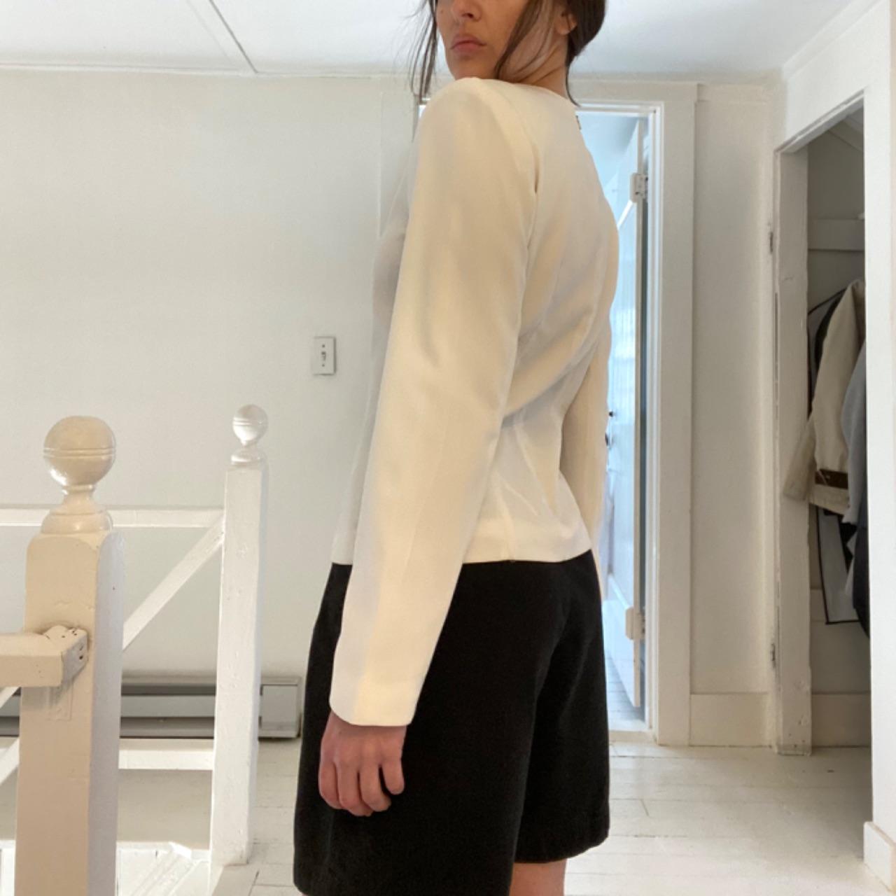 Hugo Buscati Collection Vintage 90s Asymmetric Cut Out Top Size 4