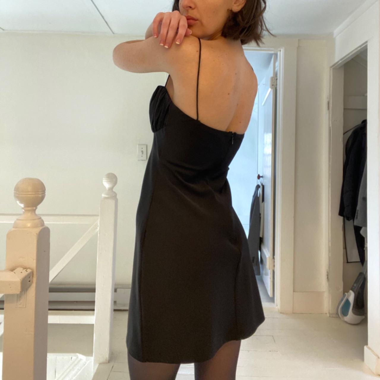 Misha Collection Shirred Bust Mini Slip Dress Size 4