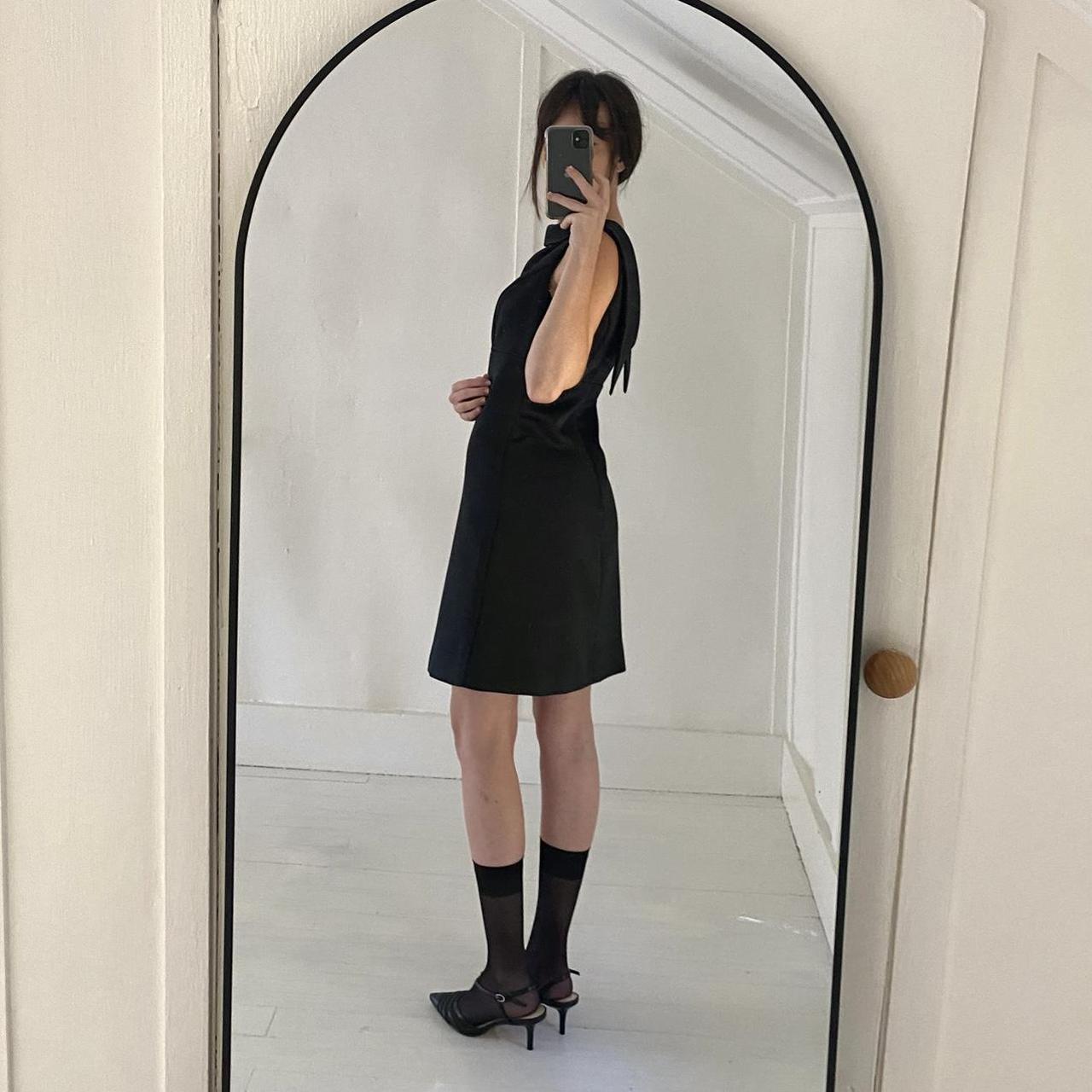 Hugo Buscati Collection Vintage 90s Collared Mini Sheath Dress Size 4