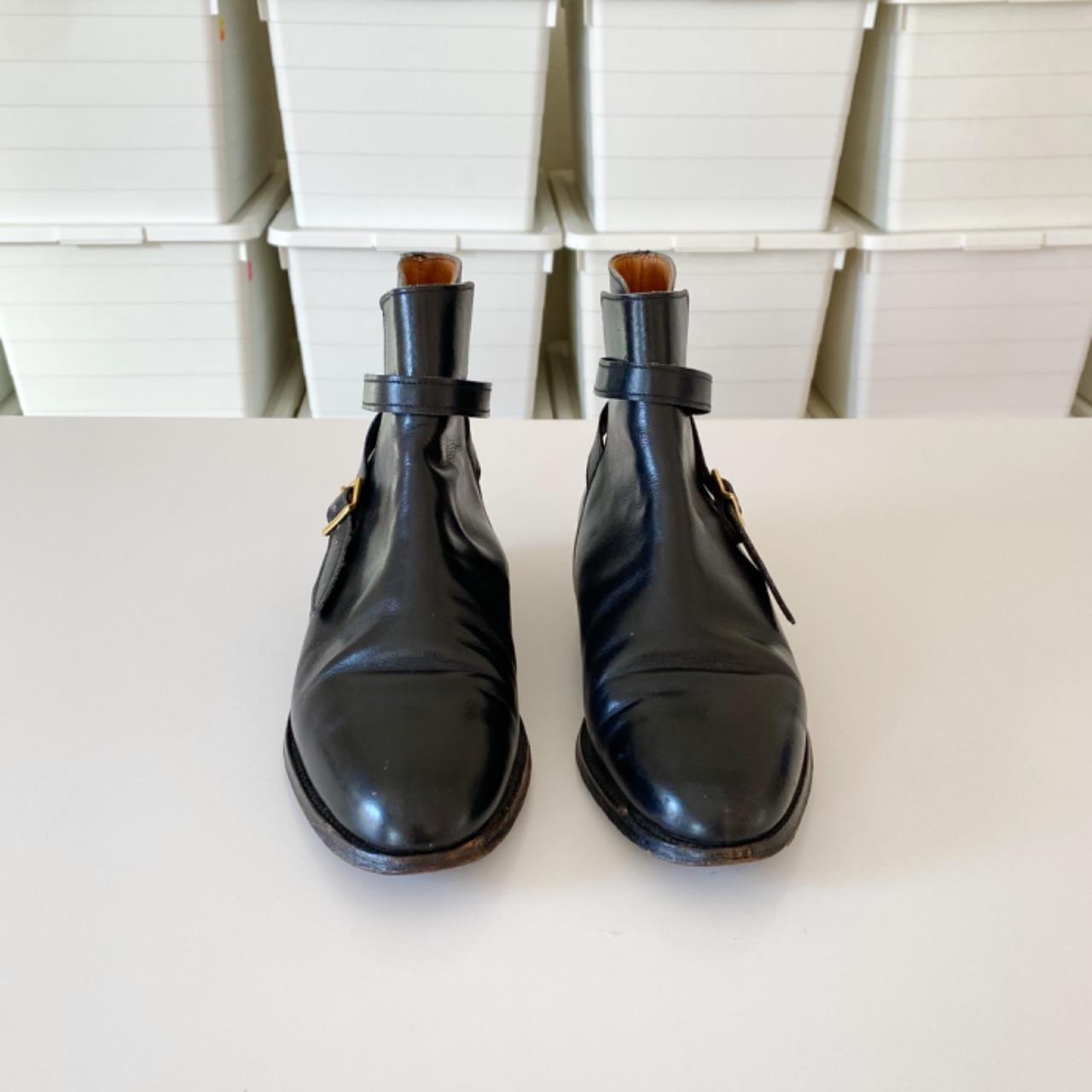 John Lobb Sulky Boot in Black Calf Leather Size 45C