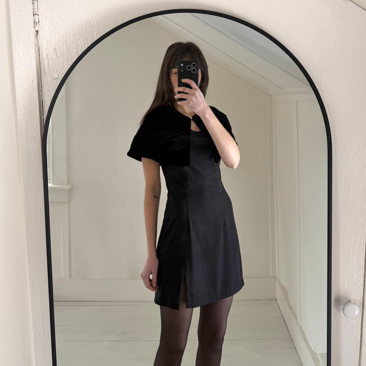 Annie Velvet Cropped Shawl Cape Size Kids M 7/8