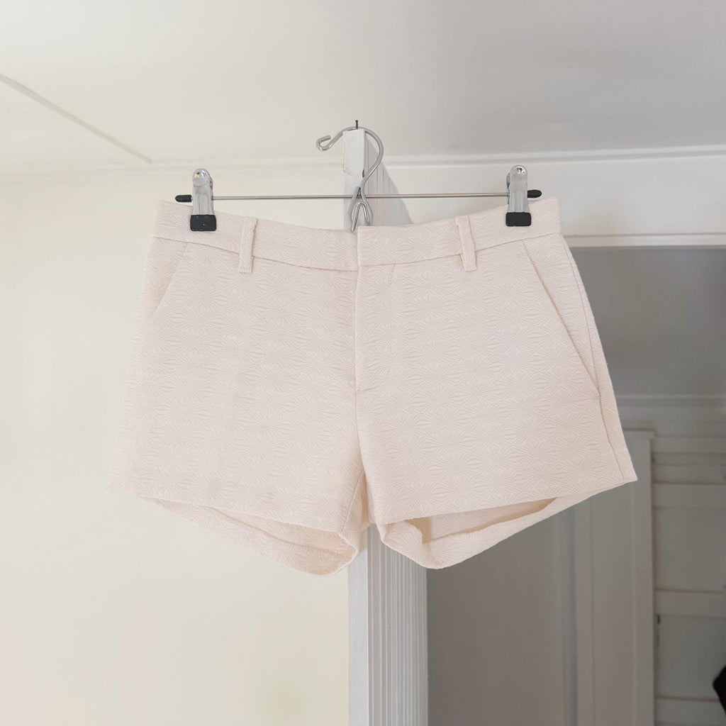 Banana Republic Jacquard Diamond Weave Mini Chino Shorts Size 0