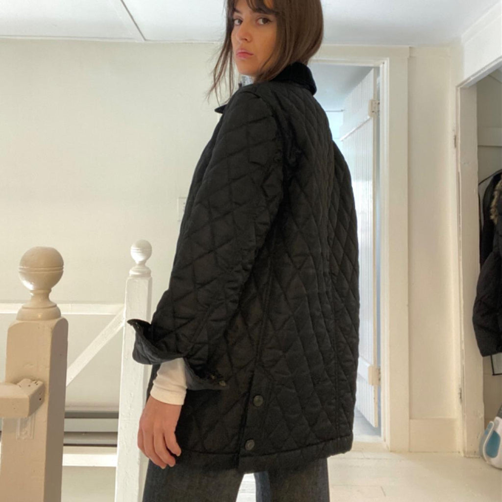 DKNY Jeans Vintage Y2K Quilted Barn Jacket Size P