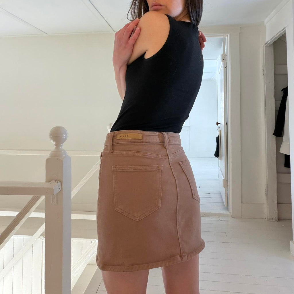 Cello Denim Mini Skirt Size S