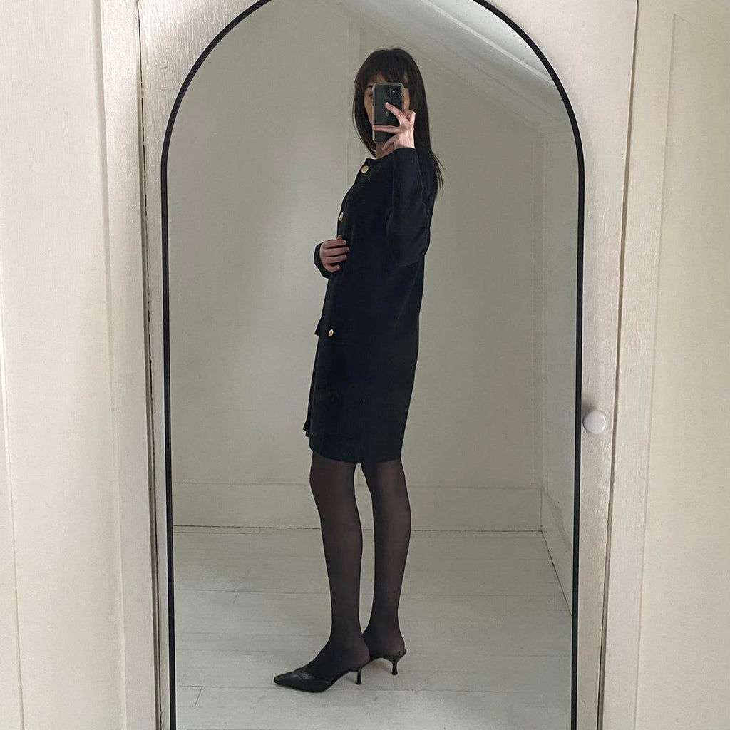 J. Crew Long Giselle Sweater Blazer in Black Size XS
