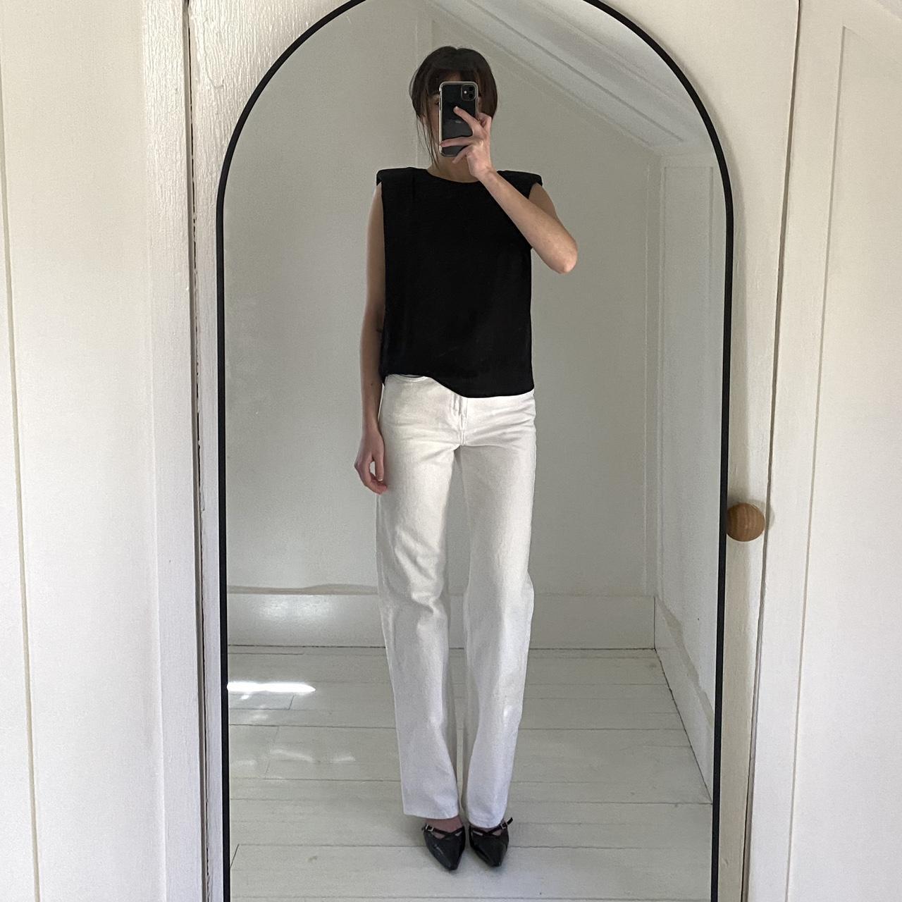 The Garment Satin Open Back Secretary Muscle Tee Size 1