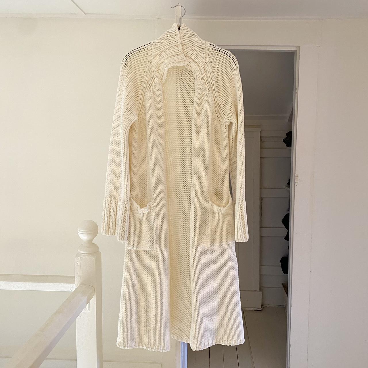 J. Crew Chunky Knit Duster Cardigan Sweater Size S