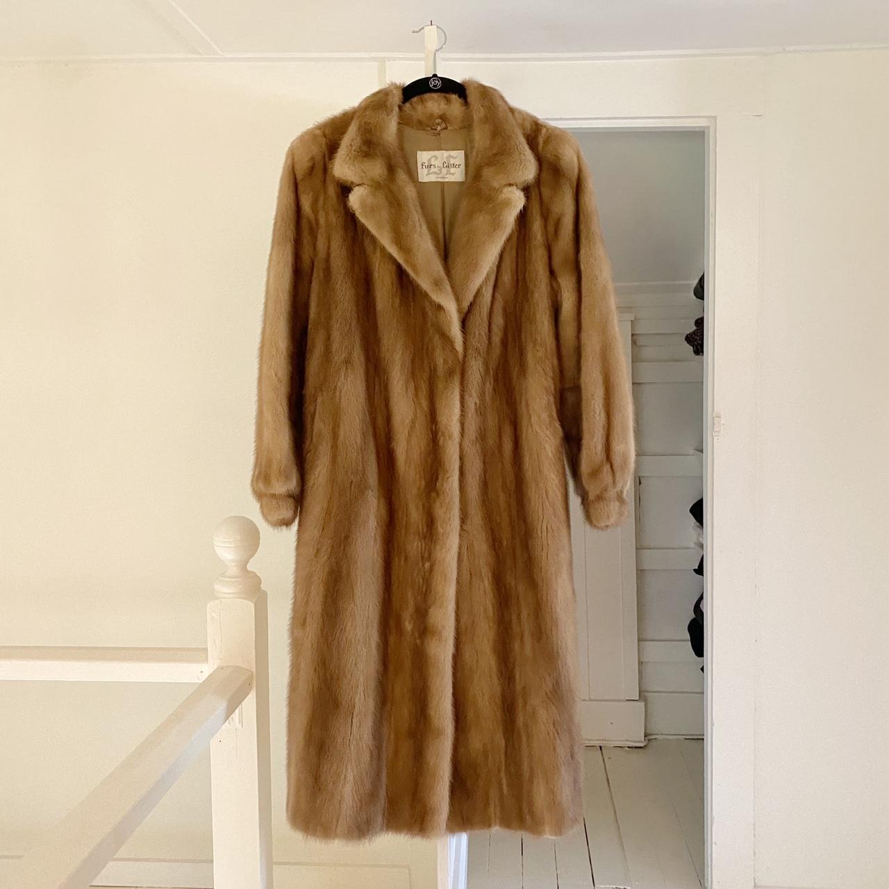 Furs By Lister Vintage Mink Fur Coat Size M