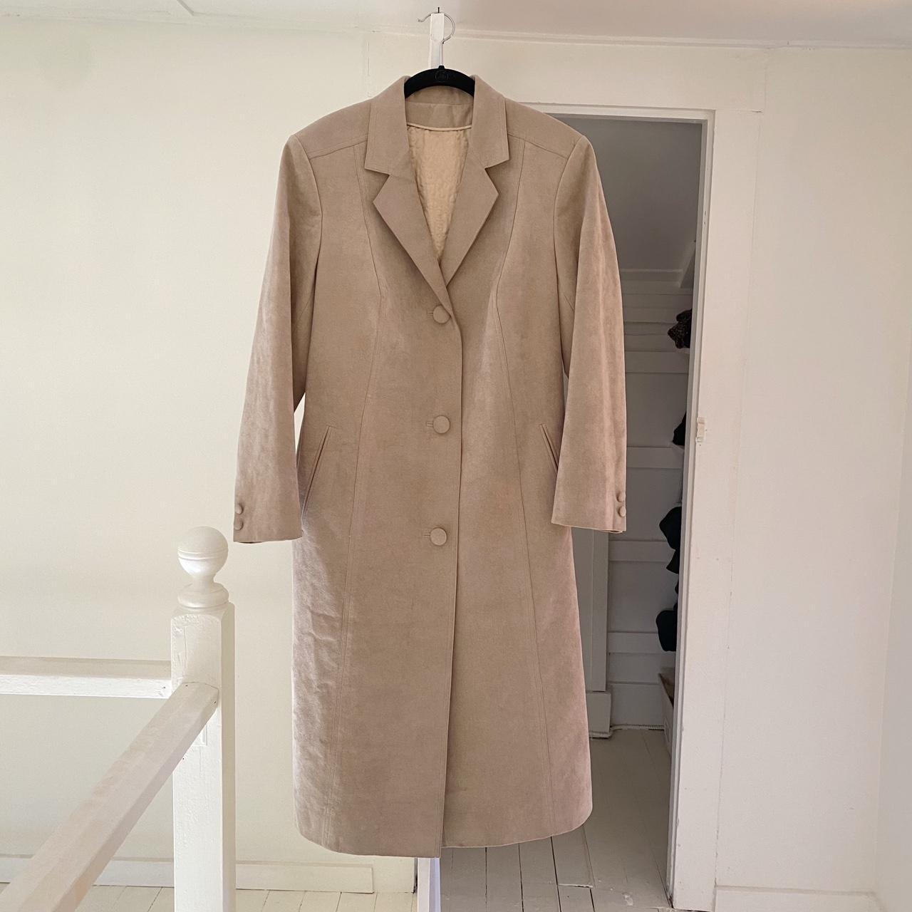 Wallen Tailor Co. Suede Trench Coat