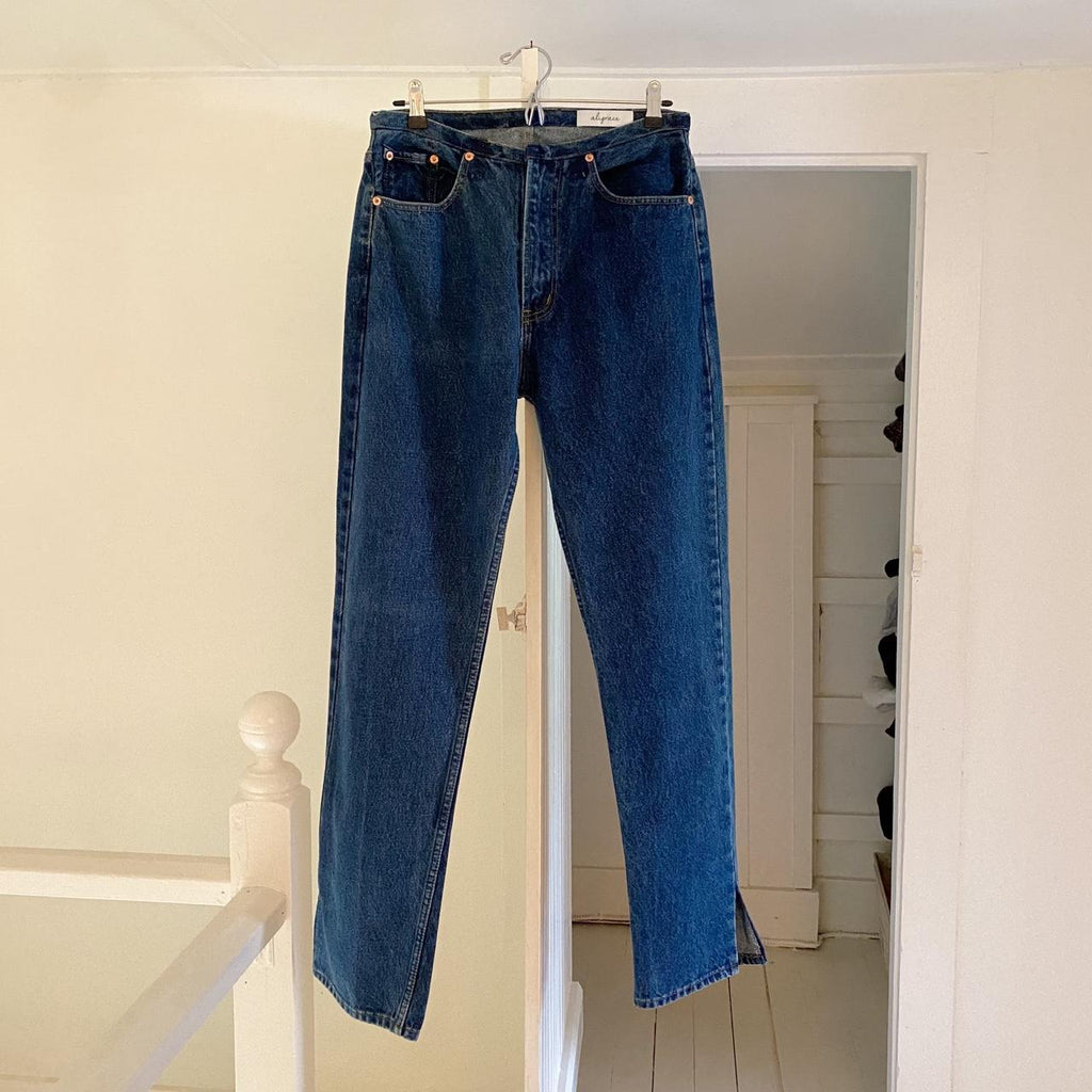Aligrace / Levi’s 501 Vintage ‘93 Custom Mini Rise Slit Ankle Jeans Size 27