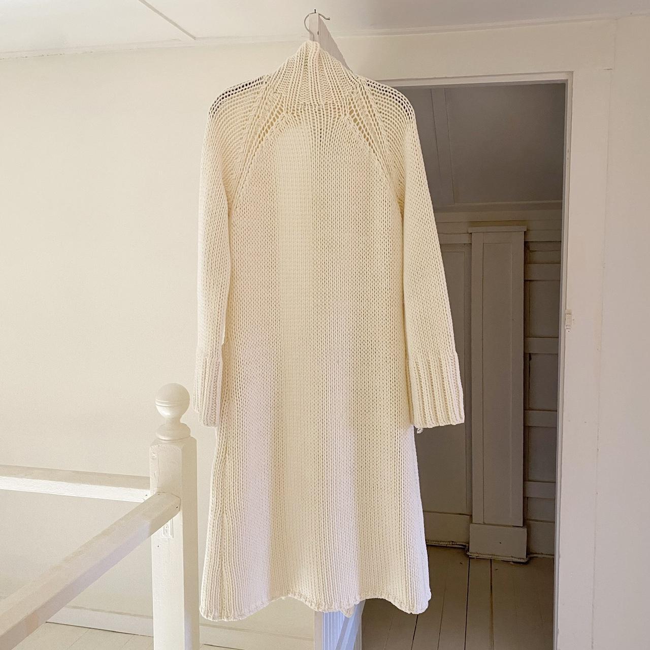 J. Crew Chunky Knit Duster Cardigan Sweater Size S