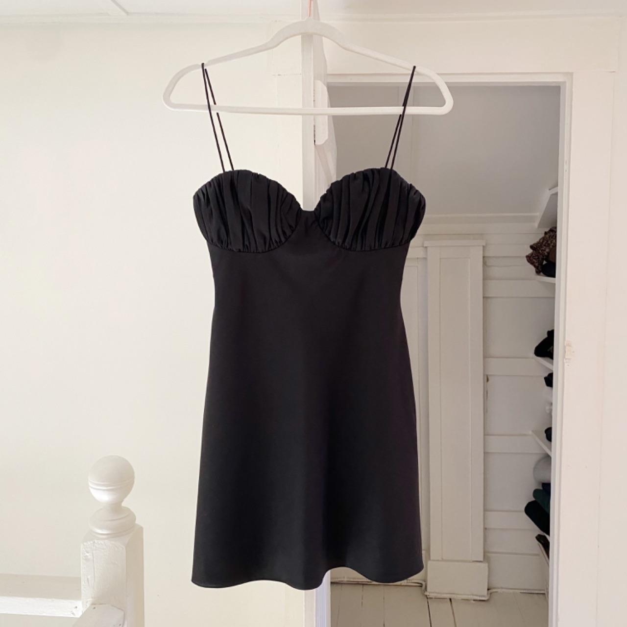 Misha Collection Shirred Bust Mini Slip Dress Size 4