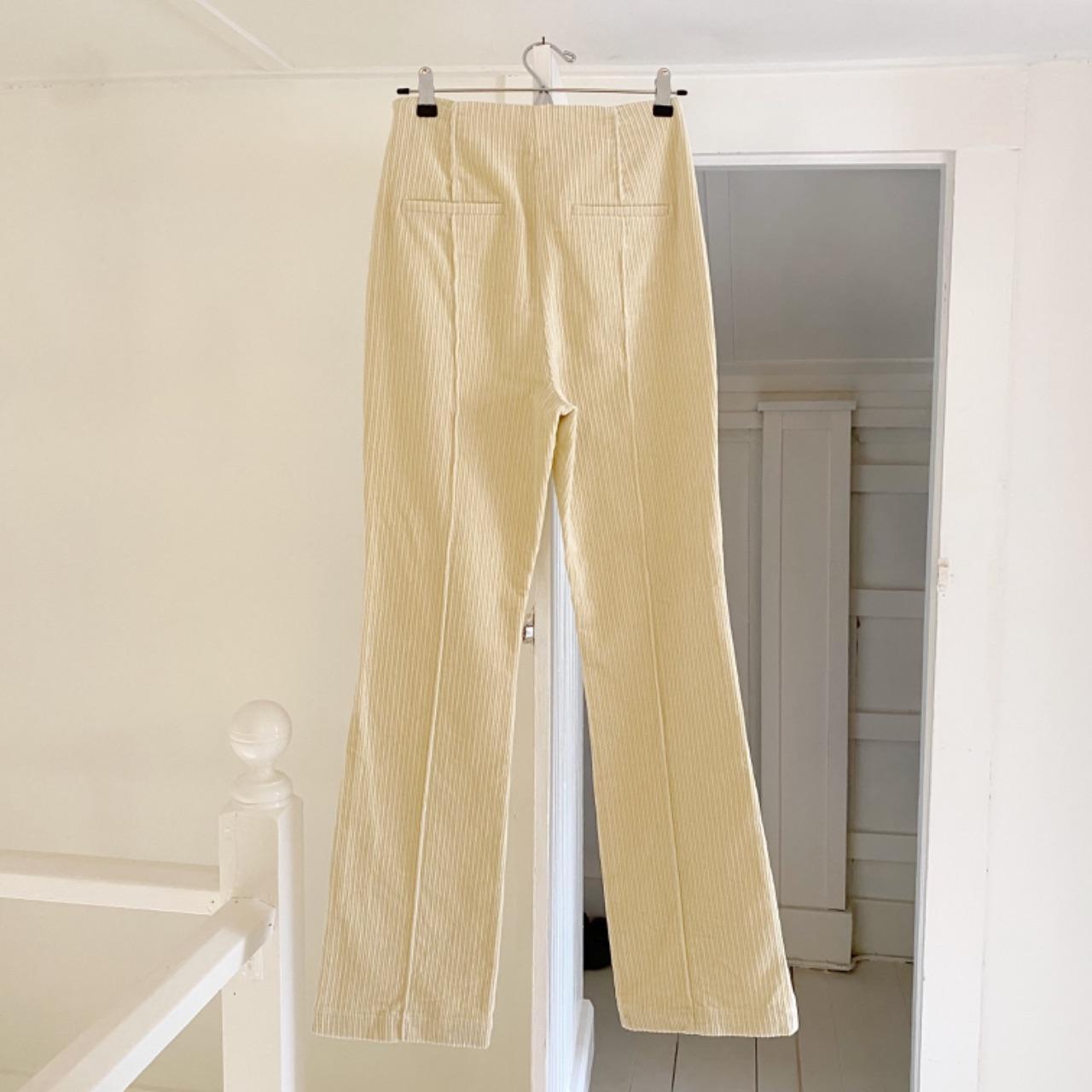 Remain Birger Christensen Floral Corduroy Pants in Wood Ash Size 4